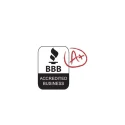 Better Business Bureau A+ Accredited Business badge showing All Craft Exteriors’ rating and commitment to ethical service.